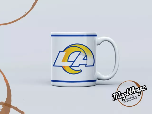 Los Angeles Rams (NFL Team Inspired Novelty Mug) - Xmas Gift (FREE DELIVERY)