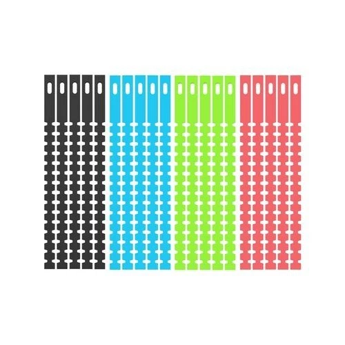 CordTech Reusable Loop And Tock Ties - 20 Pack - UK BRAND