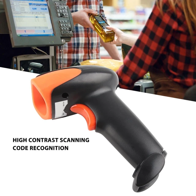 WIRELESS BARCODE READER Wireless Barcode Scanner Quick Response Light ...