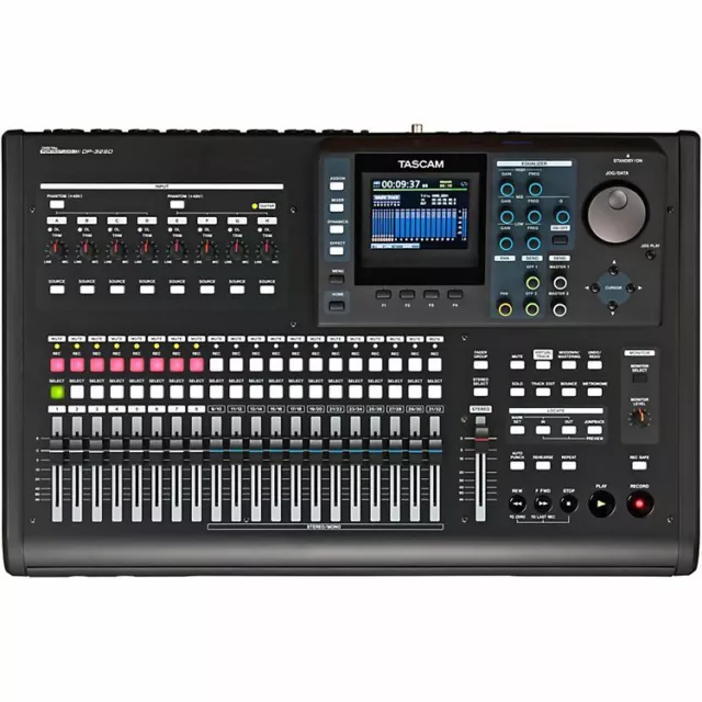 Tascam DP-32SD registratore audio USB digitale portastudio 32 tracce + scheda SD 4 GB