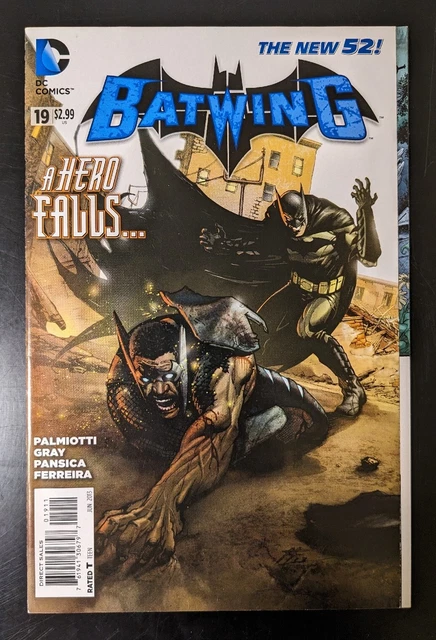 BATWING #19 (2013) New 52 1st Luke Fox Batman DC Comics