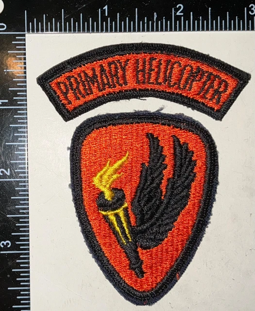 VIETNAM WAR US Army Primary Helicopter School Fort Rucker Patch & Tab ...