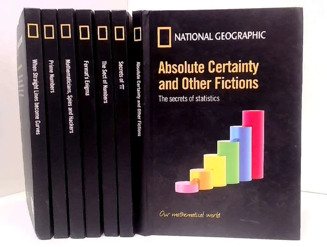 NATIONAL GEOGRAPHIC OUR Mathematical World 7 Volumes £29.99 - PicClick UK