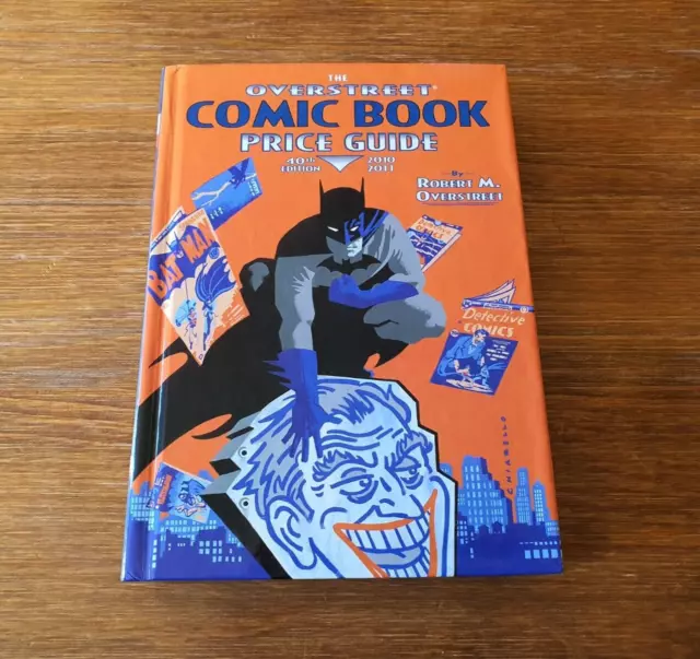 Overstreet Comic Book Price Guide - 40th Edition 2010-2011 - Hardcover Book