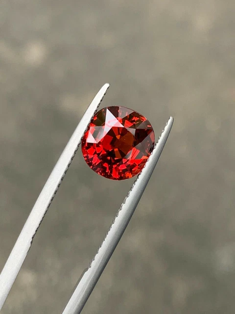 Grenat spessartite 3.70cts non chauffé