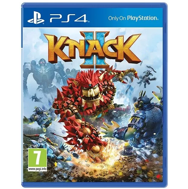 Knack 2 Ps4 Videogioco Playstation 4 Gioco Eu Italiano Sony Nuovo Sigillato