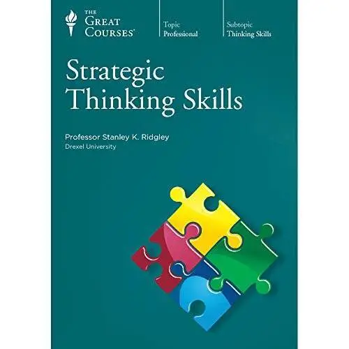 The Great Courses: Strategic Thinking Skills - DVD - GOOD