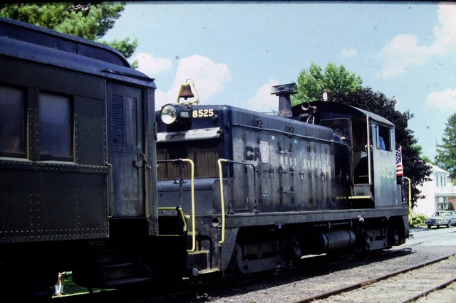 Kodachrome Original Slide West Shore Diesel Switcher #8525 (1984) #CC1293