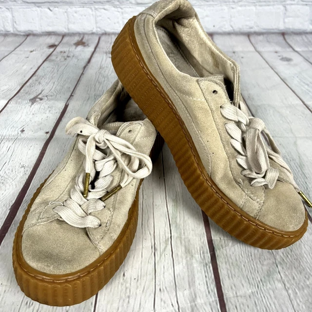 Puma creepers on sale oatmeal size 6