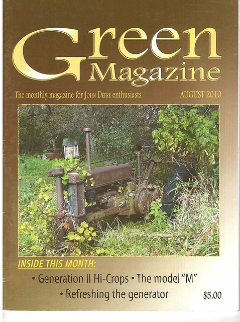 John Deere Model M MT MC tractor, 40 50 55 series hi-crop, generator rebuild