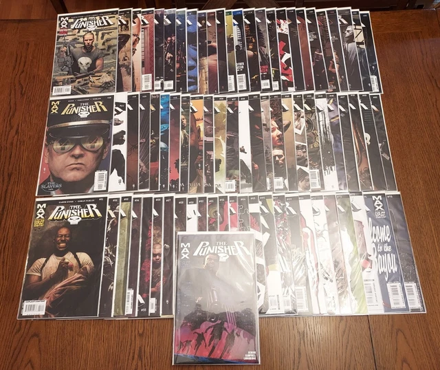The Punisher #1 - 75 + ANNUAL #1 (Vol. 7, 2004); Complete set; High Grade!