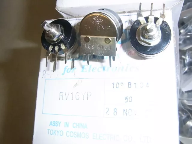 RV16YP Tocos PCB Mount Trimmer 100K Potentiometer Linear B104