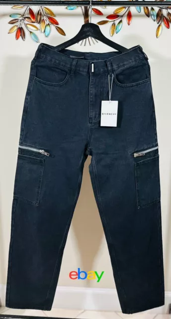 Givenchy Cargo Pants In Denim