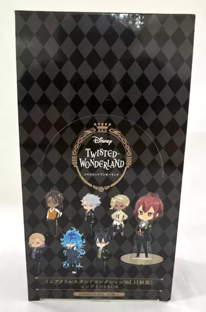 Twisted Wonderland Mini Acrylic Stand Vol.1 22 Characters Complete Box 2.8"