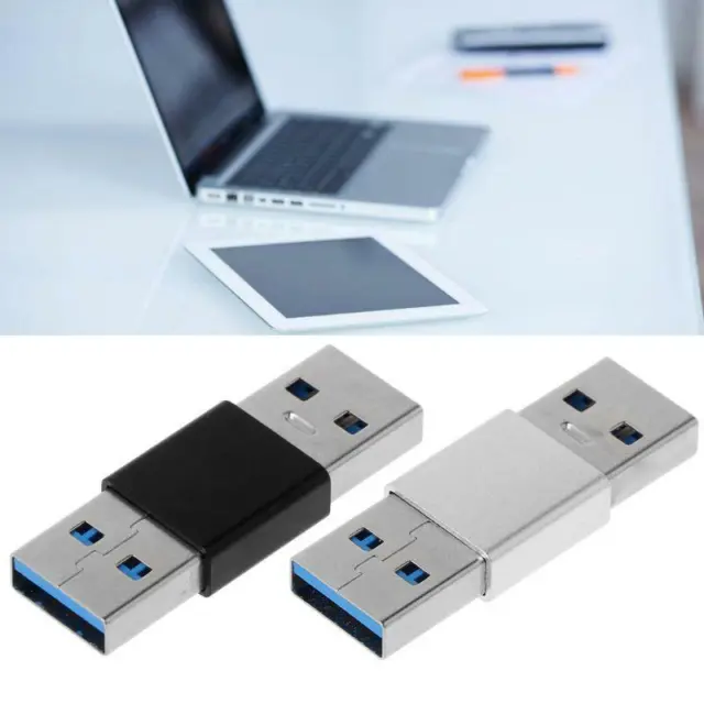 High Speed USB3.0 Male to Male Extender Adapter Gender Changer Connector Coupler