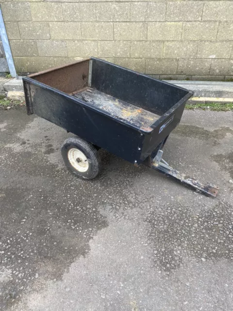 Agri Fab 10 Tipping Garden Trailer Ride On Mower