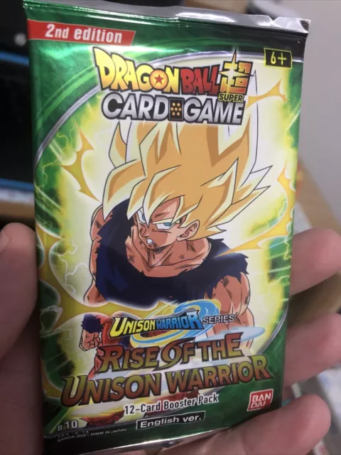 Dragon Ball Super Card Game Rise of The Unison Warrior Booster (1 Pack Artwork)