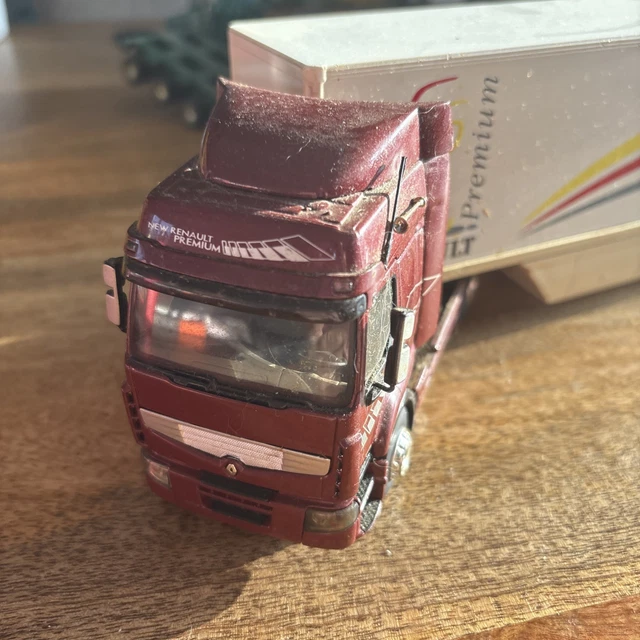 Camion Remorque Benne Renault T460 Eligor 1/43 - Jaune, Neuf Et Détaillé !