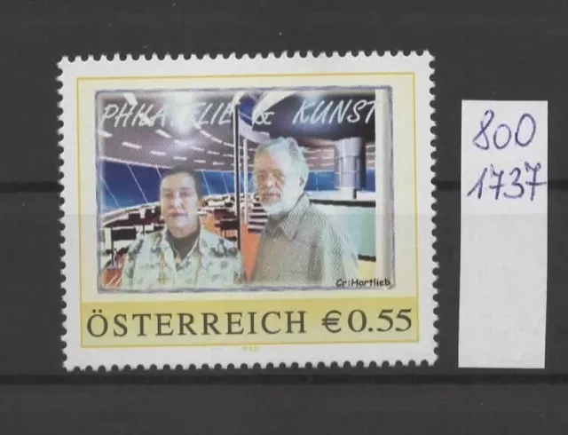 Österreich PM Philatelie und Kunst 8001737 ** Selten!