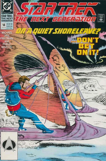 Star Trek: The Next Generation #14 VF; DC | we combine shipping