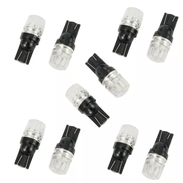 Lot de 10 ampoules DEL T10 blanches pour décalage automatique et lumières de c