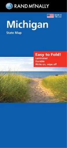Rand McNally Easy to Fold: Michigan State Laminated Map (Map)