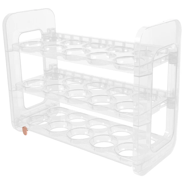 Porte-Oeufs En Métal,Comptoir Du Support D'oeuf, Support De Séchage Pour Œufs De Poule, Design Metal Egg Egg Skelter Dispensver Rack, Organisateur De Rangement Pour Comptoir De Cuisine