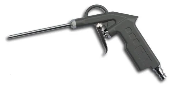 Pistol Air Blow Gun Dust/Duster Plug For Quick Connectors Long 200mm Nozzle