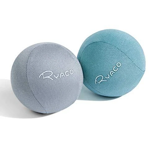 Ryaco 2PCS Ensemble de Boules Anti-Stress en Gel pour Exercices à la Main Bal...