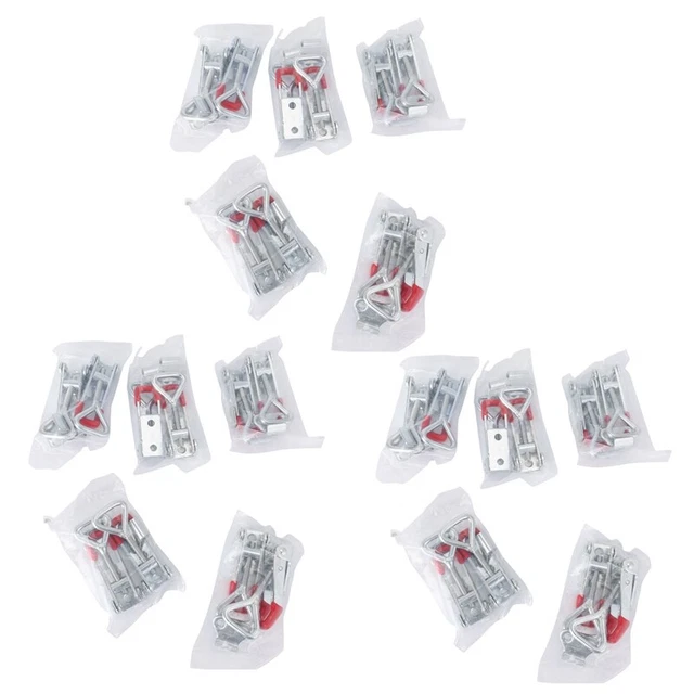 30 Pack Adjustable Toggle  Clamp 150Kg Holding Capacity, 4001 Heavy Duty  ReD6I1