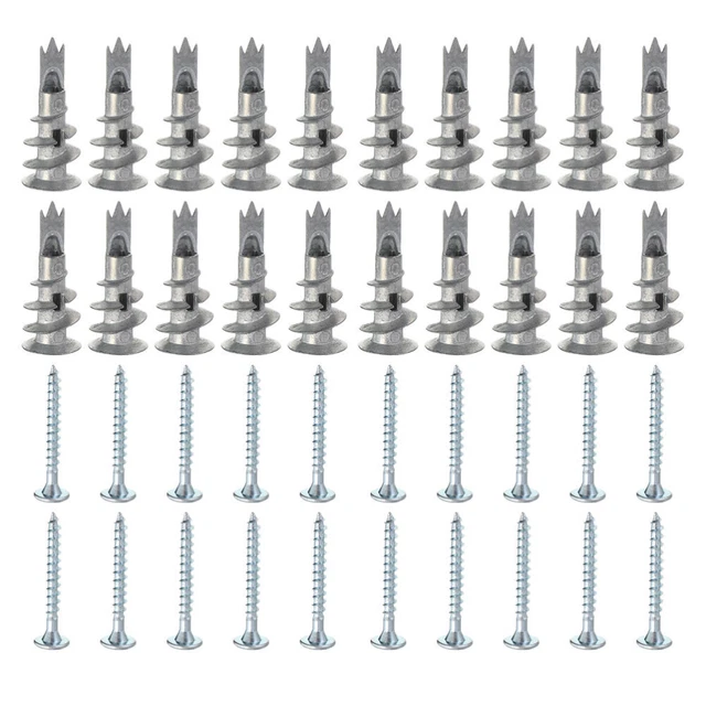 50 set viti dilatazione viti creative gonfiore autotaglianti