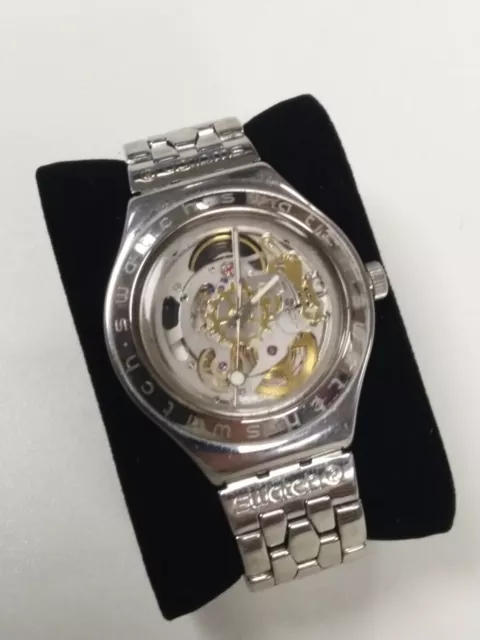 Swatch irony hotsell skeleton automatic