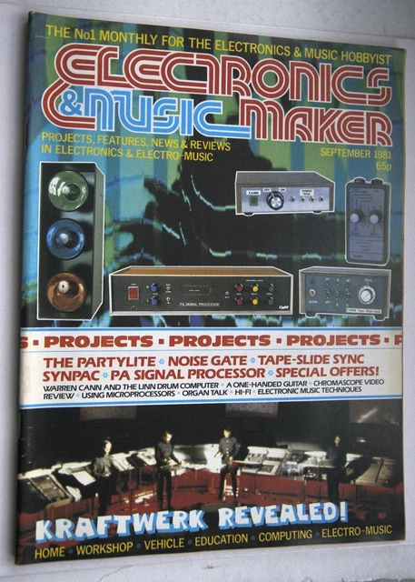 ELECTRONICS & MUSIC Maker Magazine - Kraftwerk Revealed! - September ...