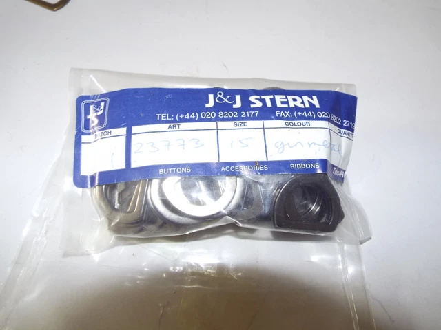 43 Anillos en D planos de fundición sólida bucles de metal hebillas correa de malla 15 mm color plata