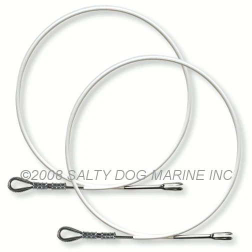 Prindle 18-2 Bridle Wires White (2) - New ( #2-461271 )