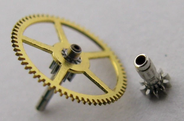 ROLEX WATCH MOVEMENT 1130 center wheel & cannon pinion part