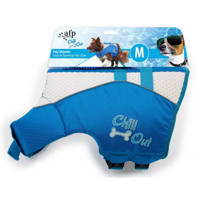 Rettungsweste Schwimmhilfe für Hund Chill Out - Dog Life Jacket - Größe M 2