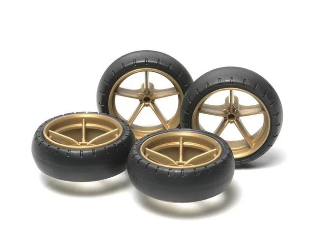 Tamiya Pneumatici Gomma Hard Anteriori F104, TAM54198, Modellismo RC - Foto 2