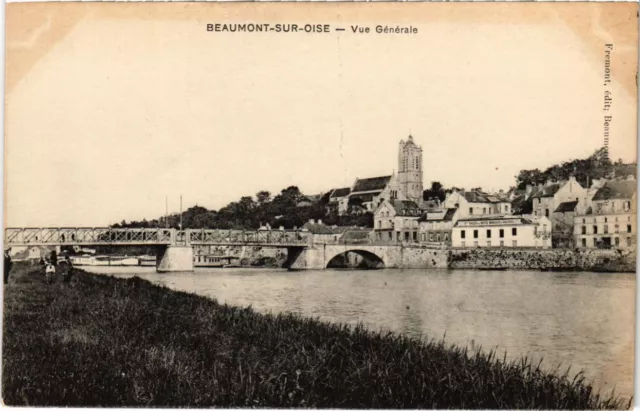 CPA BEAUMONT-sur-OISE - Vue générale (107128)