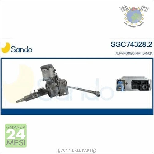 Piantone sterzo Sando per FIAT PANDA bt6