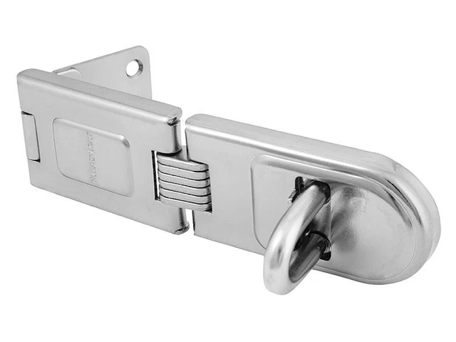 Master Lock - Singolo Hasp a cerniera in acciaio 160mm