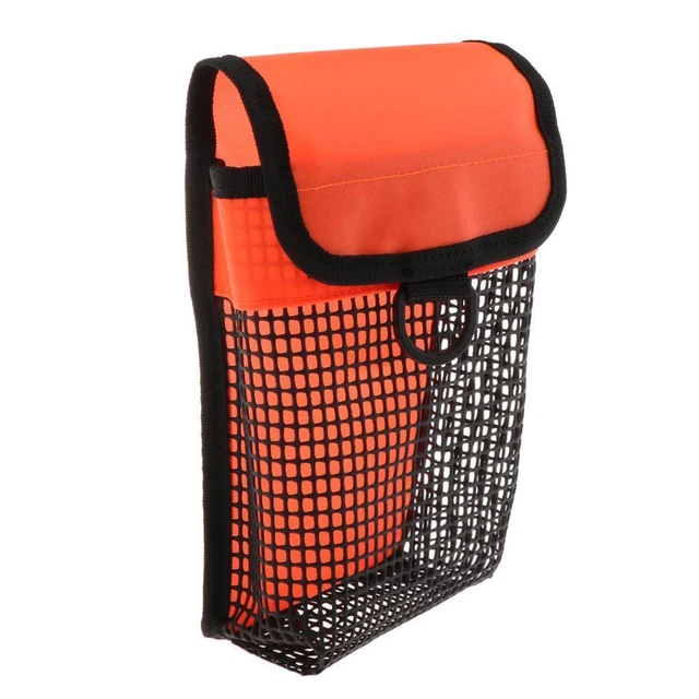 Tauchtasche, Nylon Fingerspulen Rollentasche, Bojenträger mit Drehclip