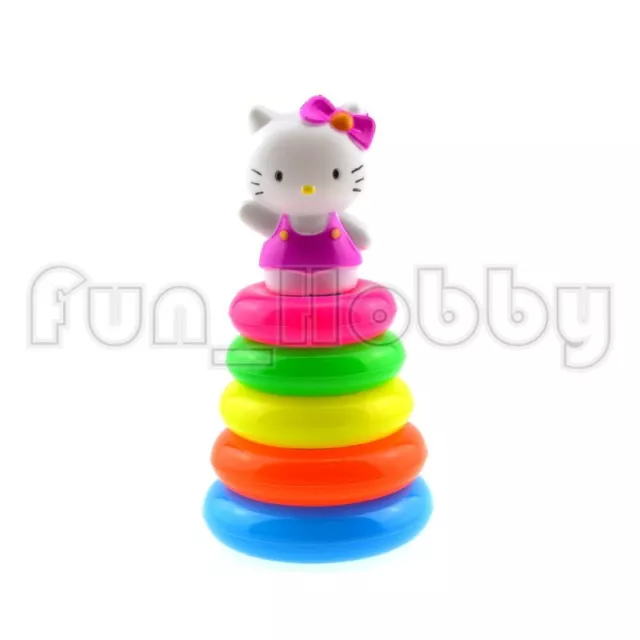 Funny Stacking Rings Toddler & Baby Toy With Hello Kitty