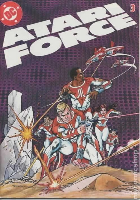 Atari Force Mini Comic #3 VF- 7.5 1982 Stock Image