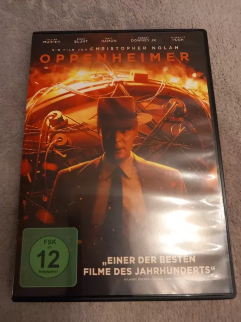 Oppenheimer, DVD,von Christopher Nolan, mit E. Blunt,M. Damon,Josh Hartnett u.a.