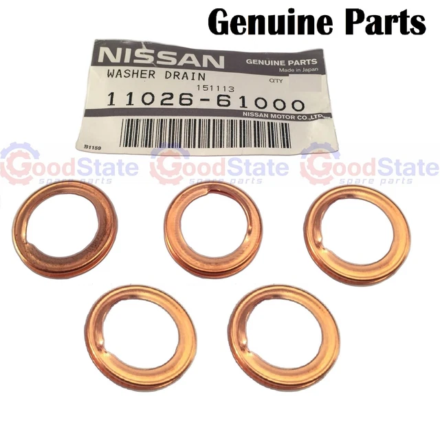 GENUINE NISSAN NAVARA D21 D22 Maverick MQ Sump Plug Washer Large Type