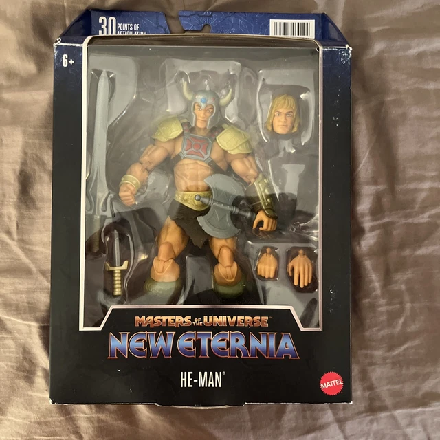 HEMAN MATTEL MOTU Masterverse Viking New Eternity Figure Is New, Box