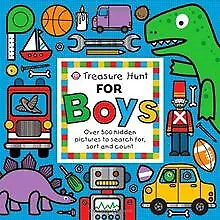 Treasure Hunt for Boys: Over 500 Hidden Pictures to... | Buch | Zustand sehr gut