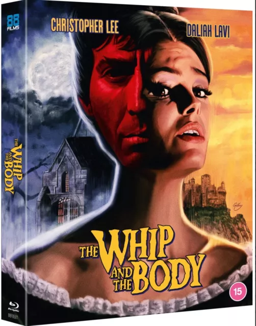 The Whip & The Body - Blu-Ray - Book/Poster  - Limited 3000 - OOP - Mario Bava
