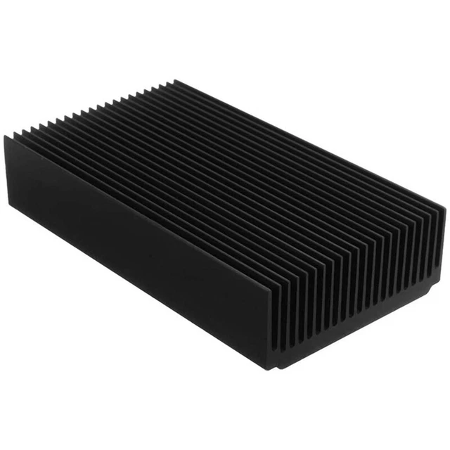 Aluminum large cooling unit 4.72 x 2.72 x 1.06 /120 x 69 x 27 mm cooling